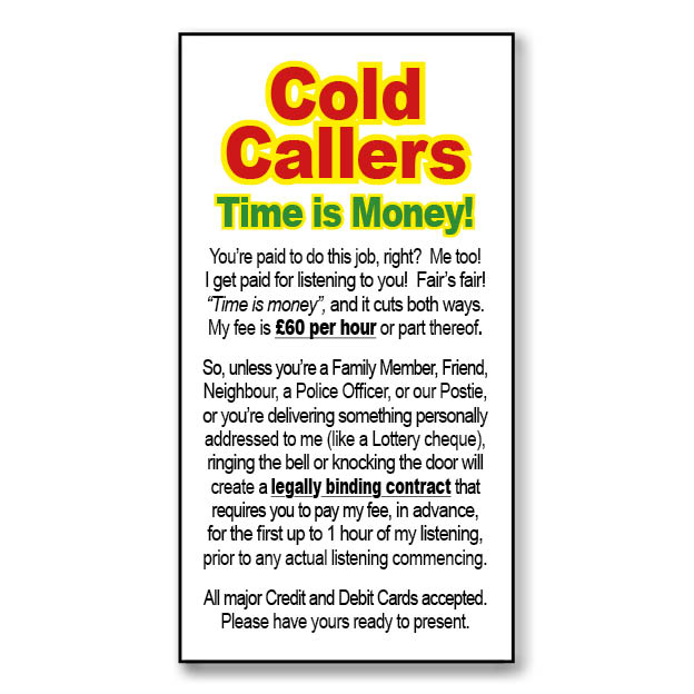 Cold Callers