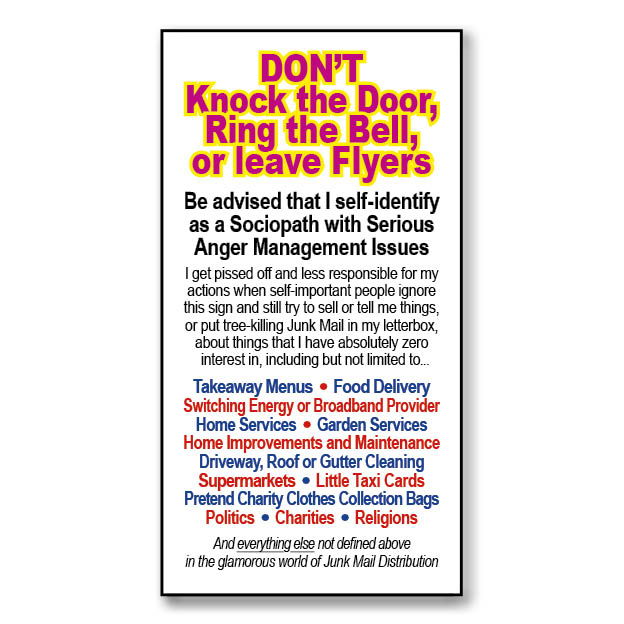 DON'T