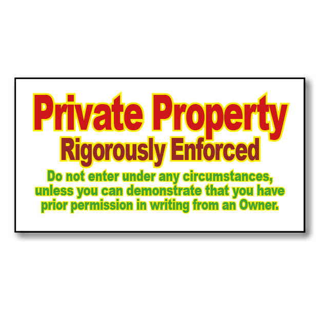 Private Property