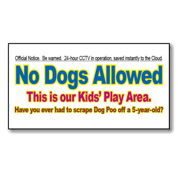 No Dogs Allowed