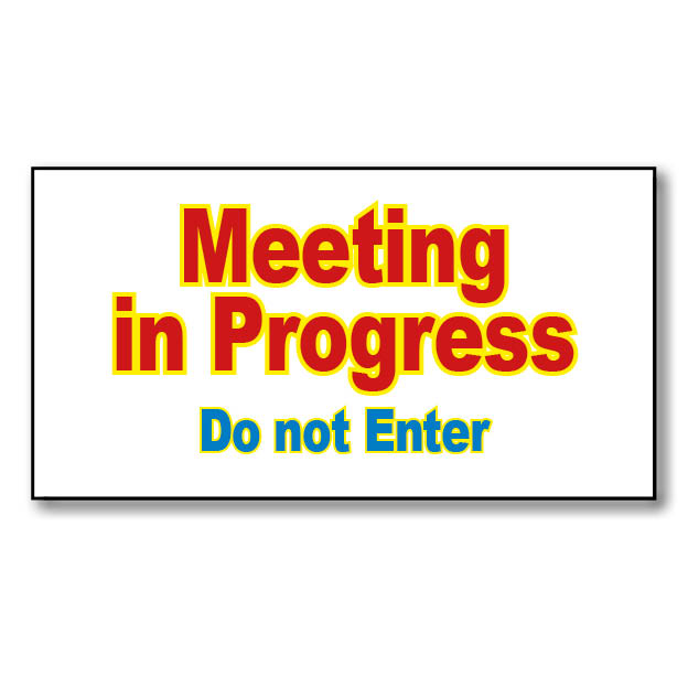 Meeting in Progress
