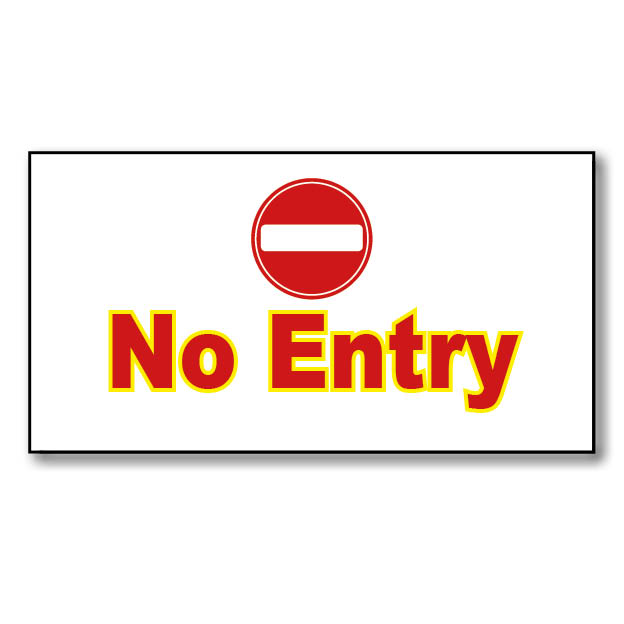 No Entry