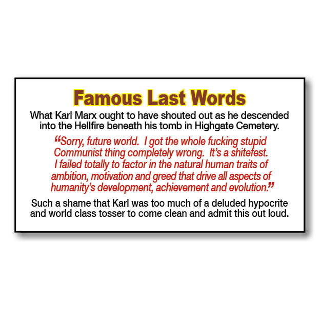 Famous Last Words