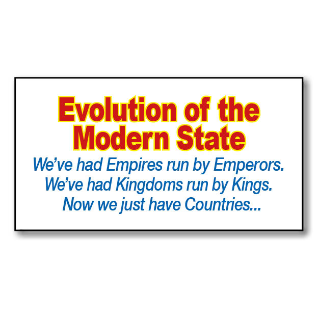 Evolution of the Modern State