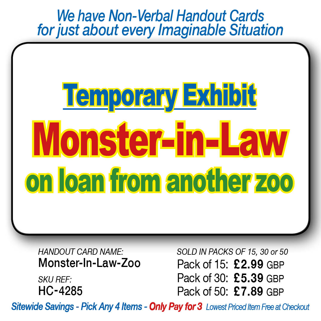 Temporary Exhibit Monster-In-Law from other zoo