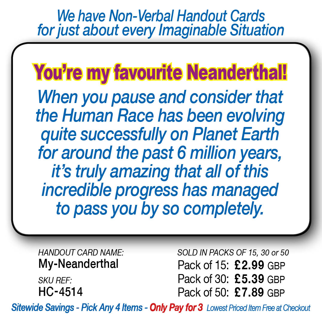 Neanderthal - Human Race evolving 6m years