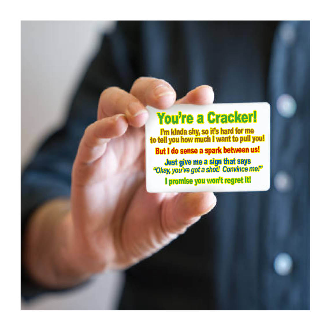 You're a Cracker.
