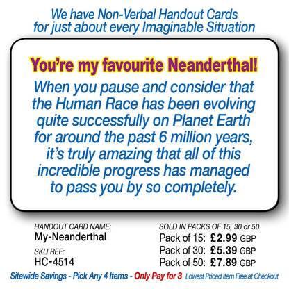 Neanderthal - Human Race evolving 6m years